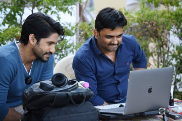 Shailaja Reddy Alludu Movie Working Stills